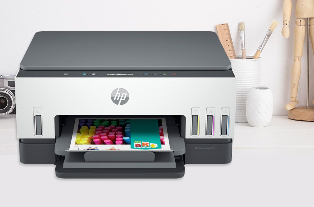 Imprimanta multifunctionala inkjet color HP Smart Tank 720, A4, ADF, USB 2.0, Wi-Fi, Bluetooth, 15 ppm negru, 9 ppm color