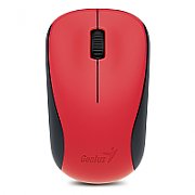 MOUSE Genius,  NX-7005 , PC sau NB, wireless, 2.4GHz, optic, 1200 dpi, butoane/scroll 3/1, , negru / rosu,  31030017403  (include TV 0.18lei)