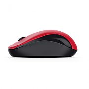 MOUSE Genius,  NX-7005 , PC sau NB, wireless, 2.4GHz, optic, 1200 dpi, butoane/scroll 3/1, , negru / rosu,  31030017403  (include TV 0.18lei)
