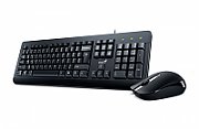 KIT wired GENIUS USB, tastatura 104 taste (concave) + mouse optic 1000dpi, 3 butoane, black,  SlimStar C126   31330007400   (include TV 0.8lei)