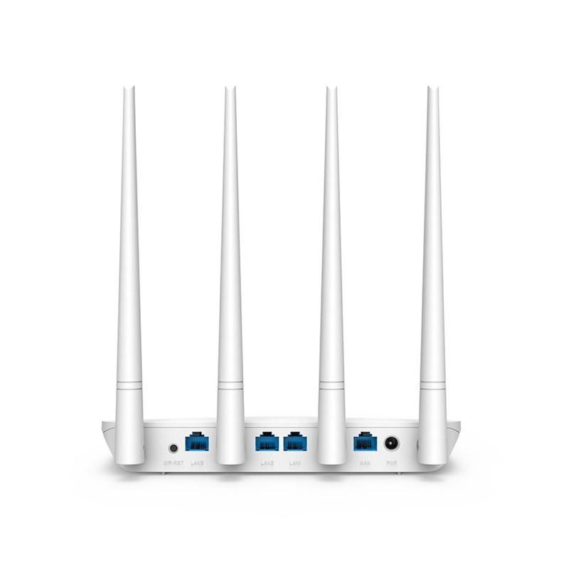 Router Wireless TENDA F6, 4 antene fixe (4*5dbi), 1 port WAN 10/100Mbps, 3 port-uri LAN 10/100Mbps , IEEE802.3, IEEE802.3u, 1 buton Reset/WPS, 2.4GHz, 300Mbps, DC 9V 600Ma, 204*147.5*211mm, Wireless Security WPA-PSK/WPA2-PSK, WPA/WPA2._3