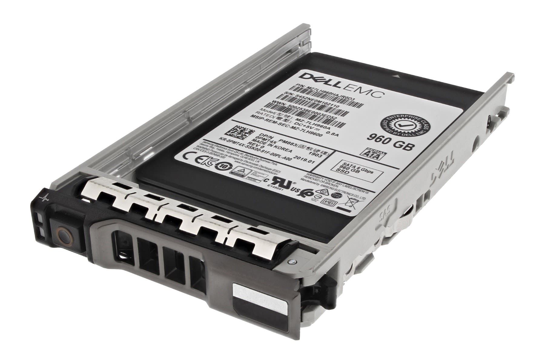 Dell 2.4TB 10K RPM SAS 12Gbps 512e 2.5in Hot-plug Hard Drive 3.5in HYB CARR CK_1