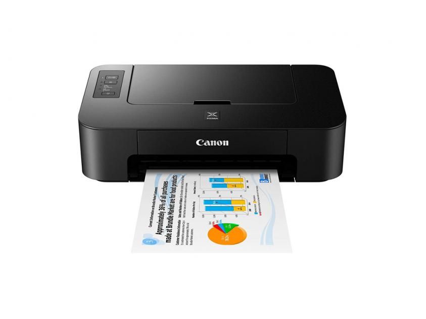 Imprimanta inkjet color Canon TS205, A4, USB 2.0, 7.7 ppm negru, 4 ppm color