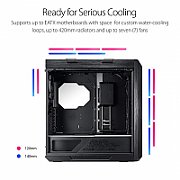 Carcasa Asus ROG Strix Helios, fara sursa, Middle Tower, ATX, Black