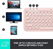LOGITECH Keys-To-Go - BLUSH - US - BT - INTNL - APPLE