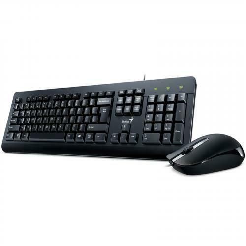 Kit tastatura + mouse Genius KM-160, cu fir, negru, USB_1