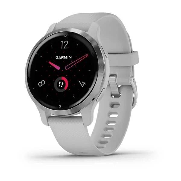 Ceas Smartwatch Garmin Venu 2S, GPS Wi-Fi, Mist Grey + Passivated_1