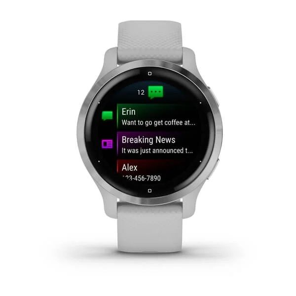 Ceas Smartwatch Garmin Venu 2S, GPS Wi-Fi, Mist Grey + Passivated_4