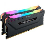 Vengeance RGB 32GB, DDR4, 2933MHz, CL16, 2x16GB, 1.35V, Negru