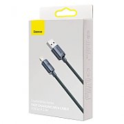 CABLU alimentare si date Baseus Crystal Shine, Fast Charging Data Cable pt. smartphone, USB la Lightning Iphone 2.4A, 1.2m, negru  CAJY000001  (include timbru verde 0.25 lei)