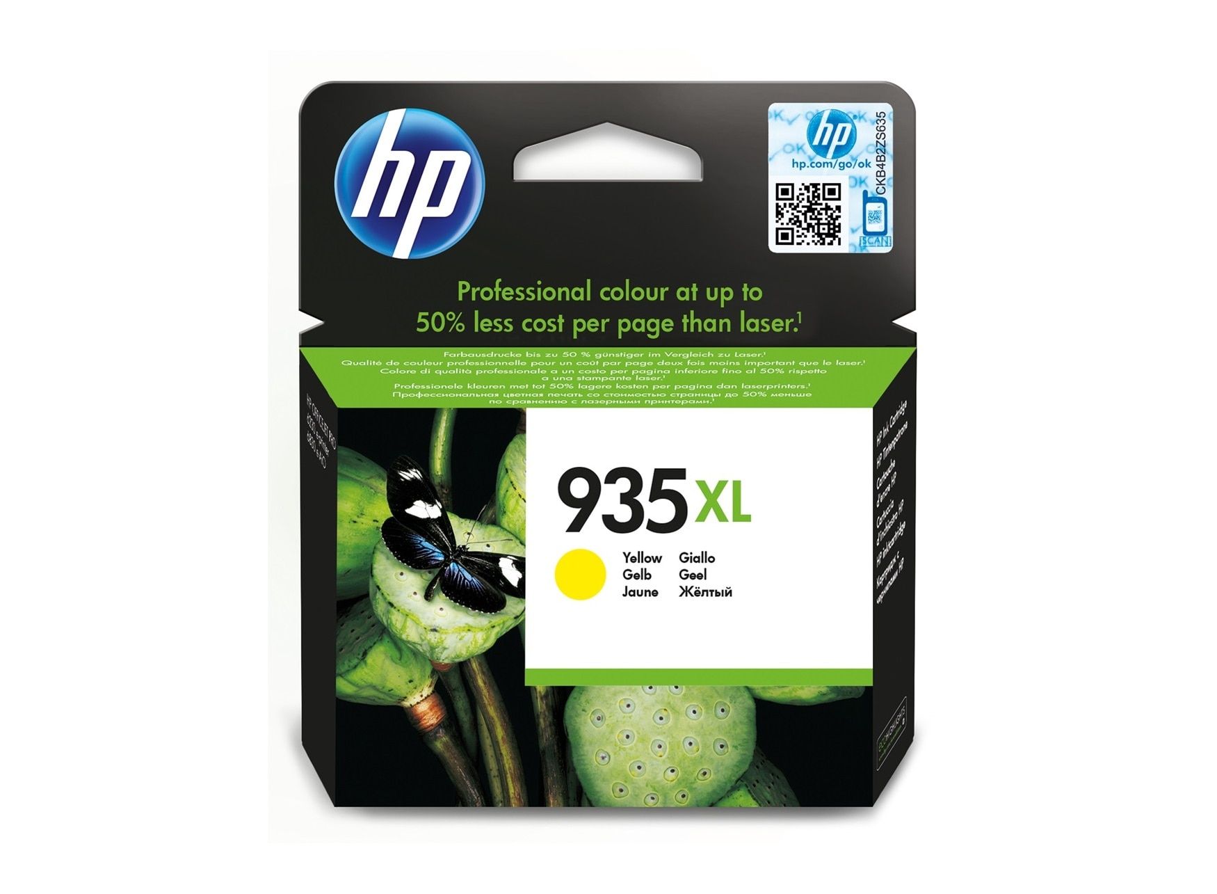 Cartus cerneala HP C2P26AE#BGX ,Galben ,825 pagini ,Original (935XL) 
