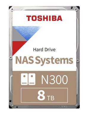 TOSHIBA N300 NAS Hard Drive 8TB SATA 3.5inch 7200rpm 256MB Retail_1