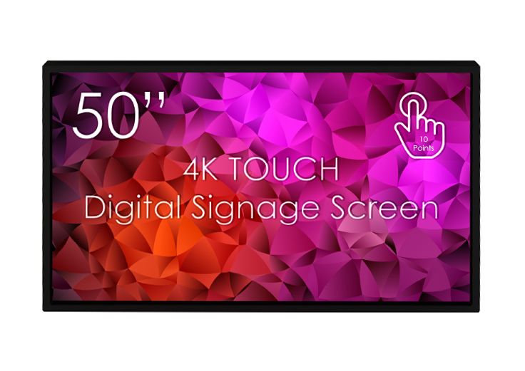 Display LED 50  cu touch 4K 24/7 Profesional SWEDX SDST50K8-02