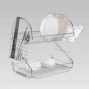 Dish drying rack 38 cm MR-1025-38 silver Maestro
