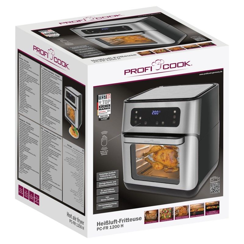 Low fat hot air fryer ProfiCook PC-FR 1147 H