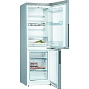 Bosch Serie 4 KGV33VLEA fridge-freezer Freestanding 289 L E Stainless steel