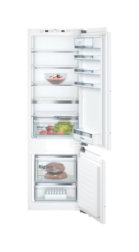 Bosch Serie 6 KIS87AFE0 fridge-freezer Built-in 272 L E White