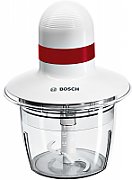 Bosch MMRP1000 electric food chopper 0.8 L 400 W Red, Transparent, White