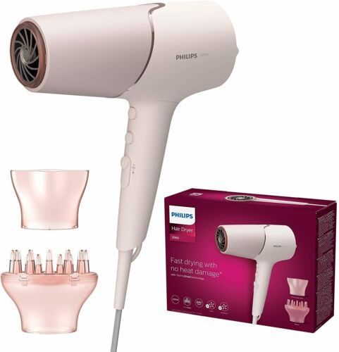 Philips 5000 series BHD530/00 hair dryer 2300 W Pink, White