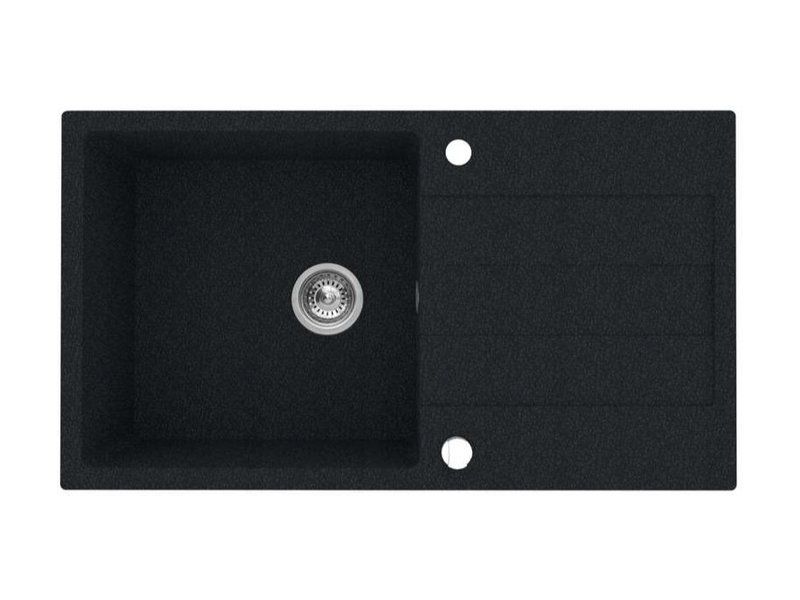 Sink Pyramis Sparta Plus 78x48 1b 1D Black