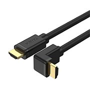 UNITEK Y-C1002 HDMI 2.0, 90° 4K60HZ,3M cable  Black