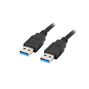 Lanberg CA-USBA-30CU-0018-BK USB cable 1.8m 3.0 USB A Black