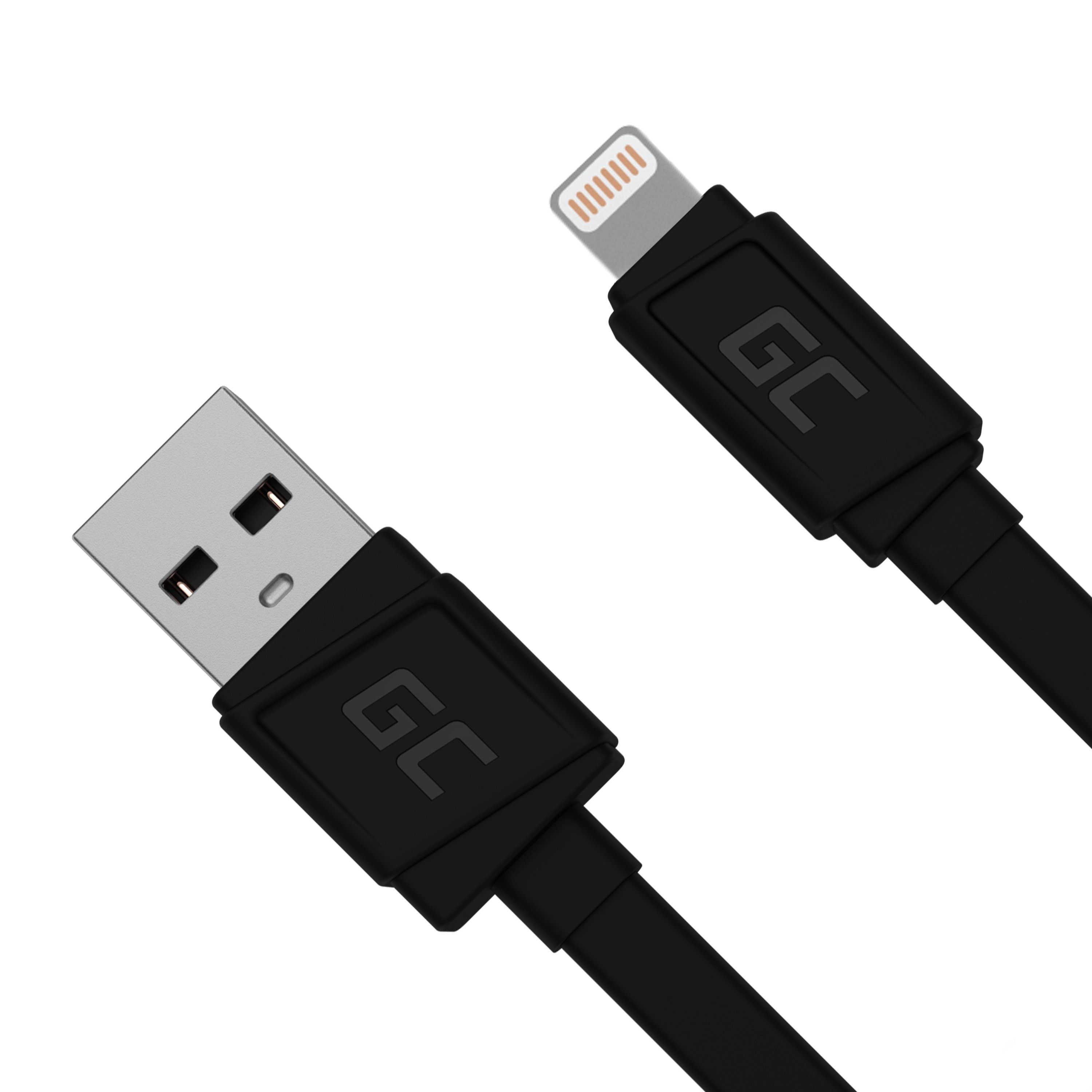 Green Cell KABGC02 lightning cable 0.25 m Black_1