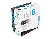 Alantec KIU6OUTZ305 networking cable Black 305 m Cat6 U/UTP (UTP)