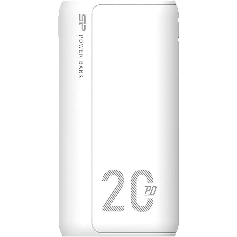 SILICON POWER QS15 Powerbank External battery 20000 mAh 2x USB QC 3.0 1x USB-C PD (SP20KMAPBKQS150W) White_2