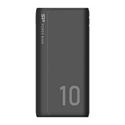 SILICON POWER QP15 Powerbank External battery 10000 mAh 2x USB QC 3.0 1x USB-C PD (SP10KMAPBKQP150K) Black