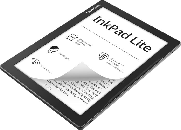 Pocketbook InkPad Lite e-book reader Touchscreen 8 GB Wi-Fi Black, Grey_3