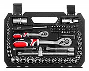Zestaw kluczy 1/4  /1/2   72 el. YT-38782 YATO