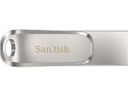 SanDisk Ultra Dual Drive Luxe USB flash drive 32 GB USB Type-A / USB Type-C 3.2 Gen 1 (3.1 Gen 1) Stainless steel