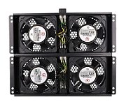 Ventilation panel Extralink for standing cabinet 4x 230V