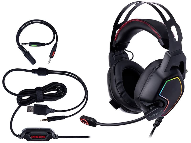Tracer TRASLU46464 headphones/headset Wired Head-band Gaming Black