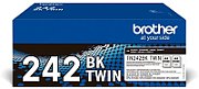 Cartus toner Brother TN242BKTWIN ,Negru ,2500 pagini ,Original (TN242BKTWIN)