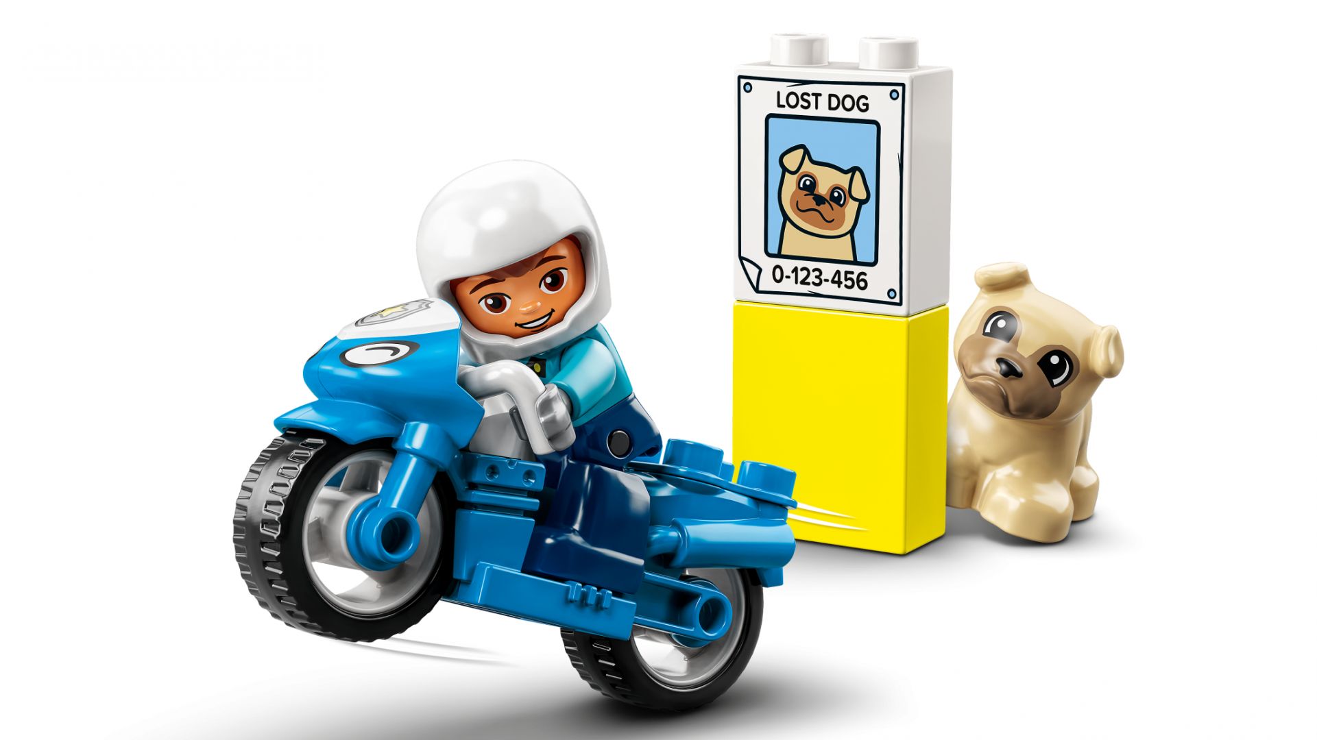 MOTOCICLETA DE POLITIE, LEGO 10967