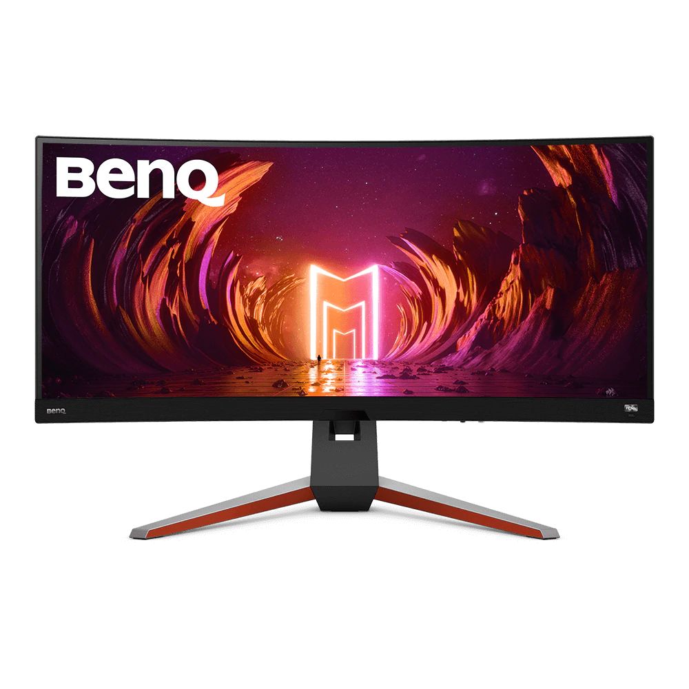 Monitor 34 inch LED BenQ EX3415R 3440 x 1440 pixeli, 144 Hz, 2 ms, Negru