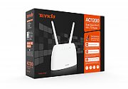 Tenda Wireless Router Tenda, 4G07 AC1200 wireless router, dual-band, Standarde Wi-Fi: 802.11b/g/n/ac,  Viteza Wi-Fi: 2.4GHz:300Mbps, 5.8GHz:867Mbps, Interfata: 1 × 10/100 Mbps LAN/WAN Por, 1 × 10/100 Mbps LAN Port, 1 × 2FF SIM Card Slot, 2 antene detasabile 4G/3G/2G, 2 antene Wi-Fi interne.