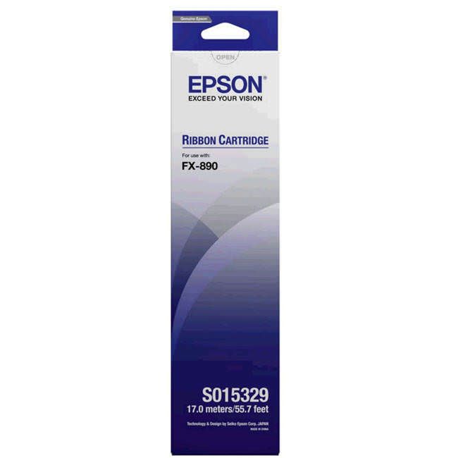 Ribbon Epson S015329, negru, pentru Epson FX-890_1