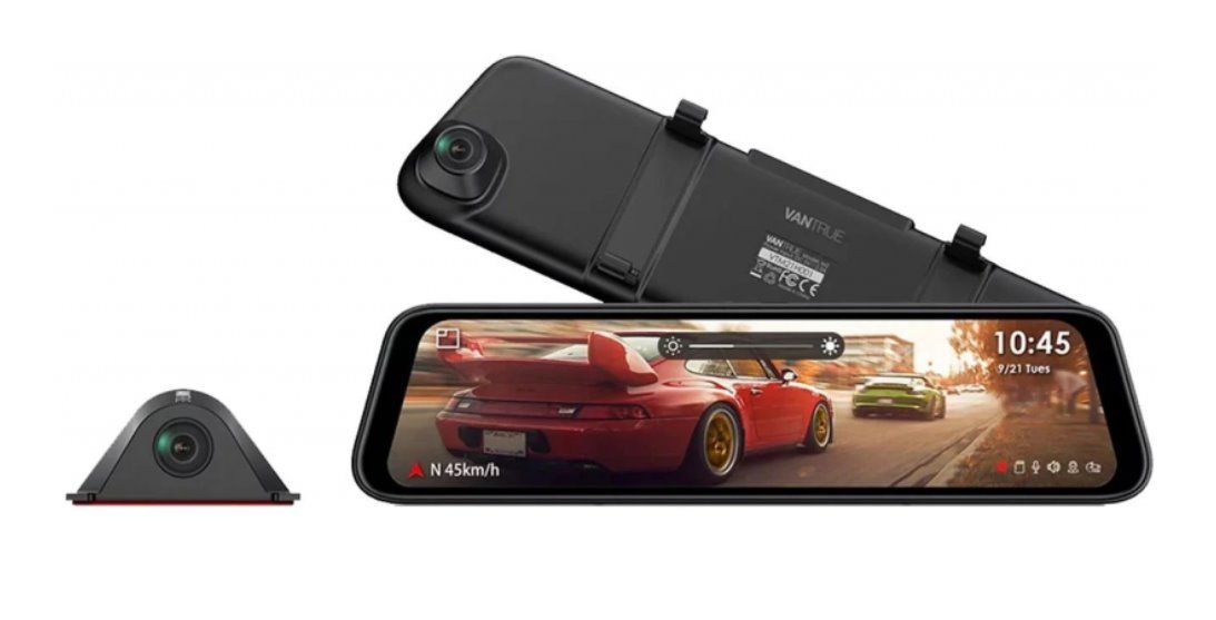 Vantrue M2 Car camera Video recorder  2.5K + Full HD Black_2