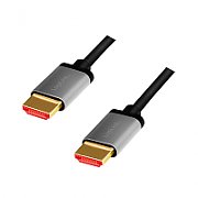 CABLU video LOGILINK, HDMI (T) la HDMI (T), 15m, premium, conectori auriti, rezolutie maxima 4K (3840 x 2160) la 60 Hz, negru,  CHB1115  (include TV 1.5 lei)