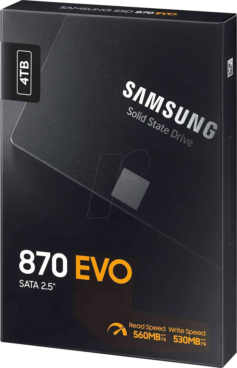 SSD 2.5  4TB Samsung 870 EVO SATA 3 ~~~ non-Reporting