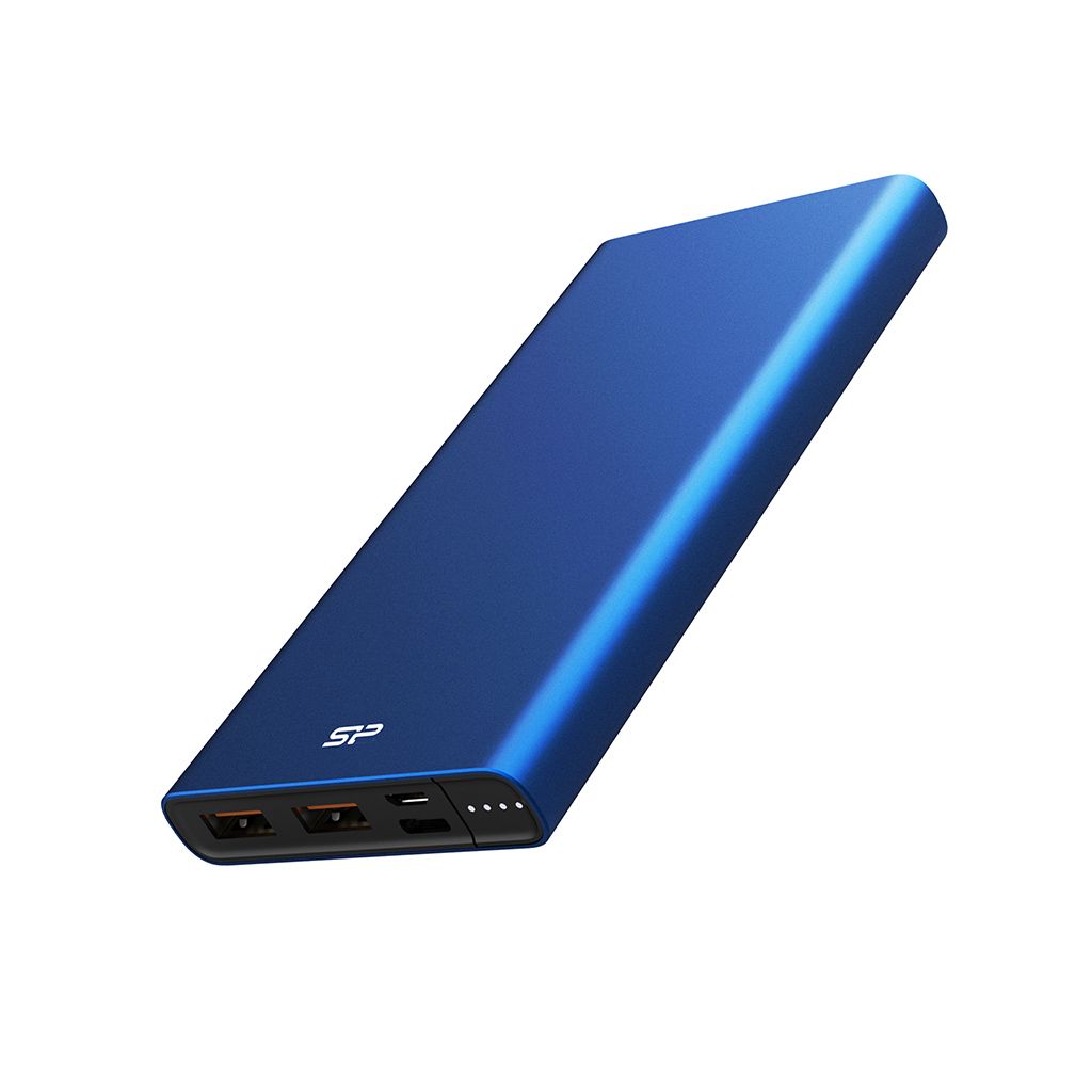 SILICON POWER QP60 Power Bank 10000mAH Quick Charge Blue_2