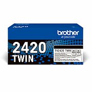 Cartus toner Brother TN2420TWIN ,Negru ,2 x 3000 pagini ,Original (TN2420TWIN) 
