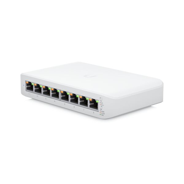 Switch Ubiquity USW-LITE-8-POE, 8 porturi 10 / 100 / 1000 MBs