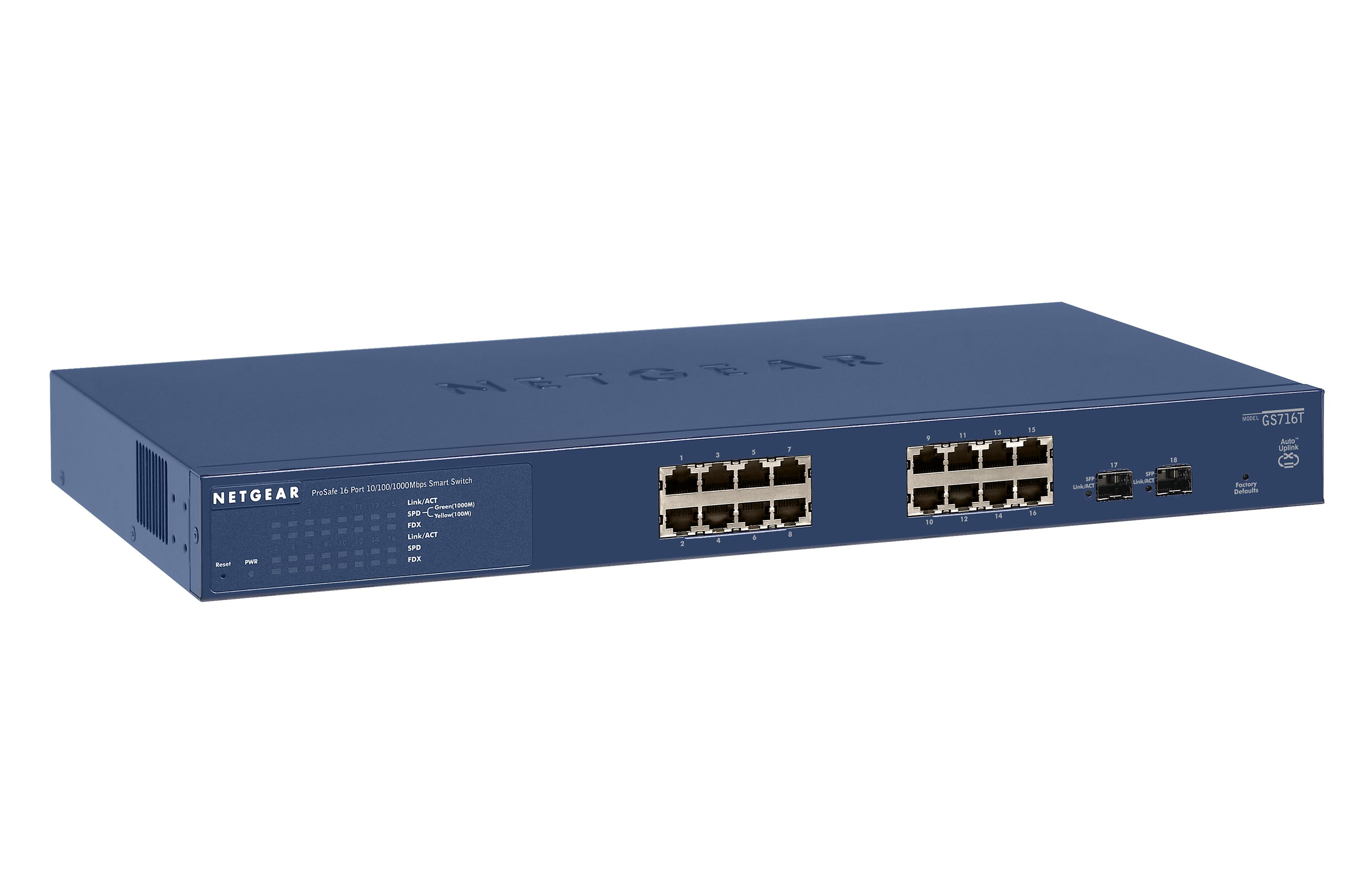 NETGEAR GS716T-300EUS Netgear ProSafe Smart 16-Port GbE Switch, 2xSFP (GS716T v3)_8