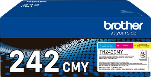 Cartus toner Brother TN-242CMY ,Color ,1400 pagini ,Original (TN-242CMY) 