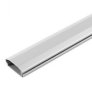 Plinta mascare cabluri Aluminiu Blackmount CC09-110, 1100 x 60 x 20mm (WxLxD), Alb
