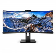 Monitor 34 inch LED Philips 346P1CRH 3440 x 1440 pixeli, 100 Hz, 4 ms, Negru